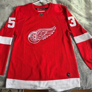 Red Wings Seider 53 Official Jersey Adidas